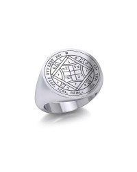 Solomon Seal of Love Signet Ring