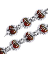 Moons Celestial Bracelet with Enamel