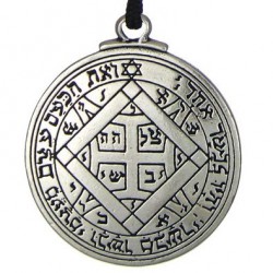 Talisman of Venus Love Pentacle Pewter Necklace