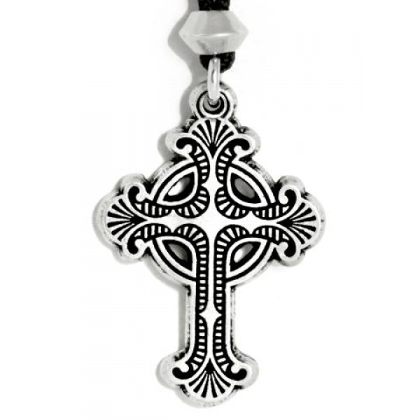 Baroque Celtic Cross Necklace