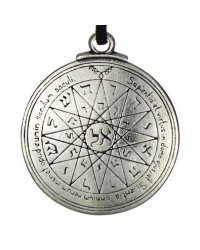 Talisman of Mercury for Secret Knowledge Pewter Necklace