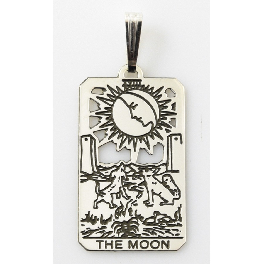 tarot moon necklace