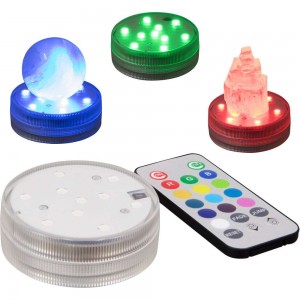 LED Waterproof Light Base with Remote