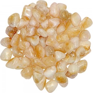 Citrine Tumbled Stones - 1 Pound Bag