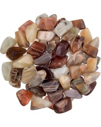 Moonstone Tumbled Stones - 1 Pound Pack