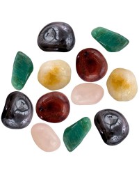 Assorted Tumbled Stones - 1 Pound Pack