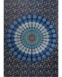 Peacock Mandala Tapestry