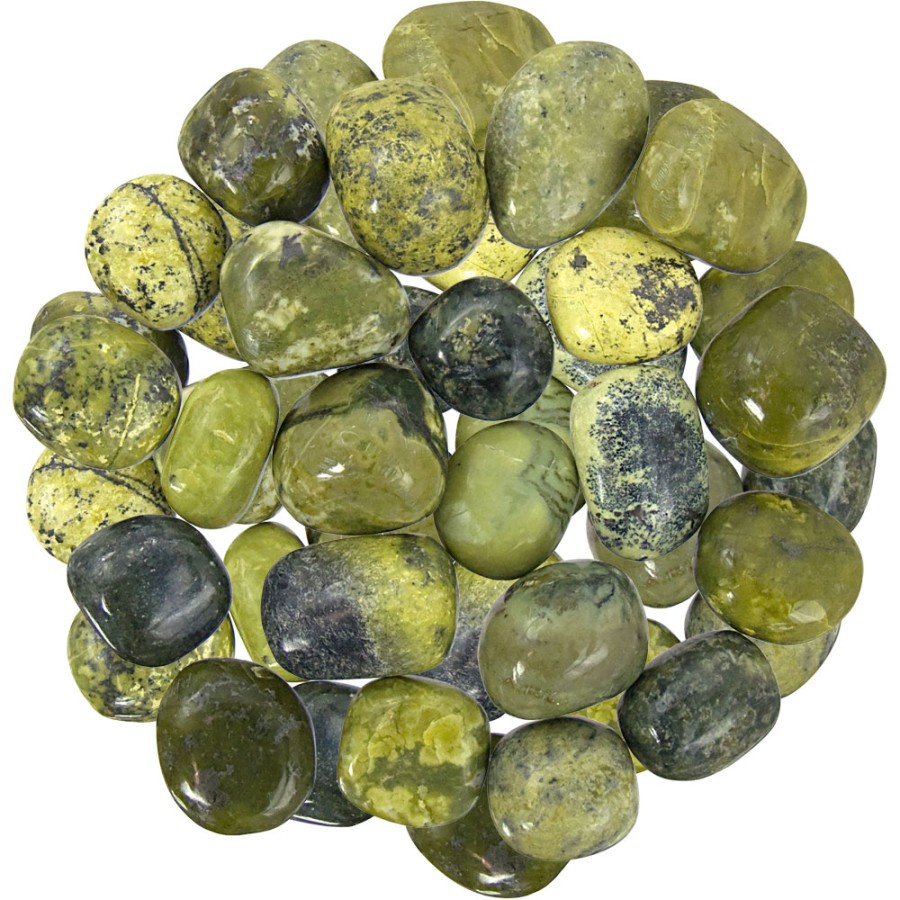 Serpentine Tumbled Stones For Protection Psychic Abilities