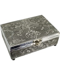 Tree of Life Embossed Metal Box