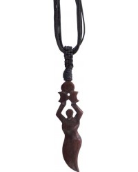 Wood Goddess Large Pendant