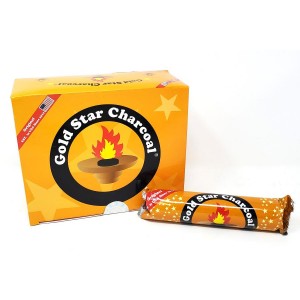 Gold Star Charcoal Discs - Small 33 MM - Box of 100