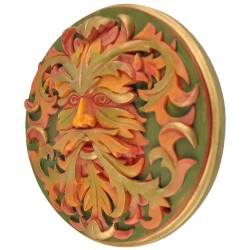 Green Man Autumn Plaque