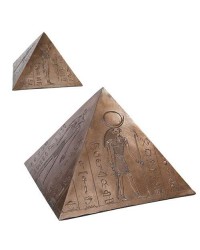 Egyptian Pyramid Memorial Keepsake Urn