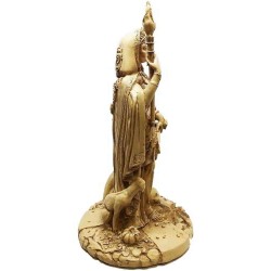 Hecate Greek Goddess of the Crossroads Bone Resin Statue