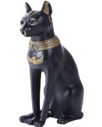 Bastet 8 Inch Egyptian Cat Statue