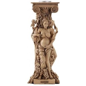 Mother, Maiden, Crone Goddess Candle Holder