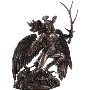 Morrigan Celtic Goddess Statue