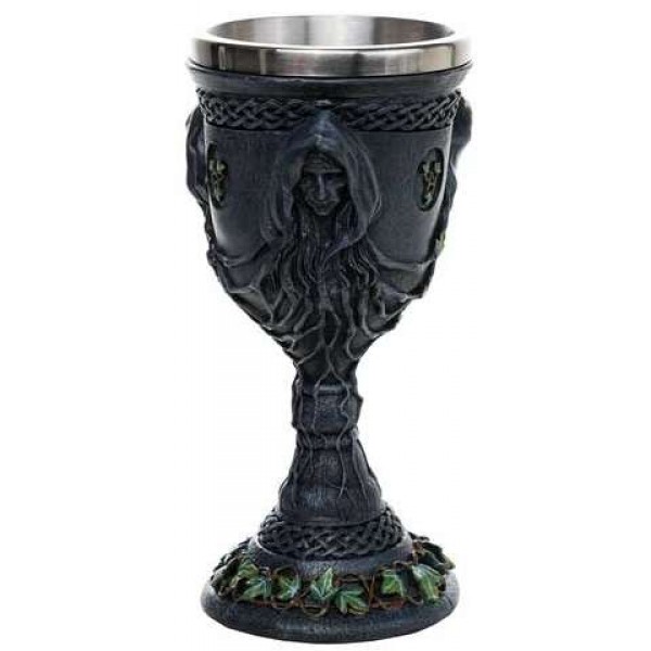 Mother, Maiden, Crone Triple Goddess Goblet