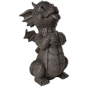 Happy Dragon Garden Statue