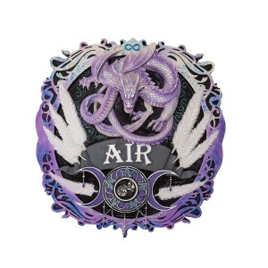 Magical Elements Plaque - Air by Anne Stokes