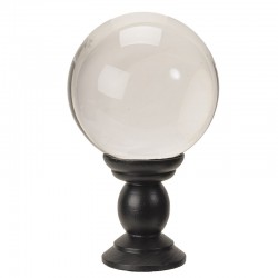 Crystal Gazing Ball on Stand