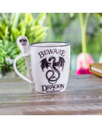 Dragon is Stirring Mug and Spoon Set