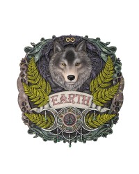 Magical Elements Plaque - Earth by Anne Stokes