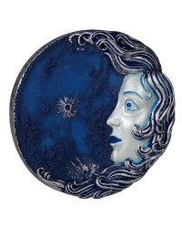 Luna, Moon Goddess Wall Plaque by Oberon Zell