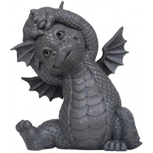 Garden Dragon Yoga Stretch Statue