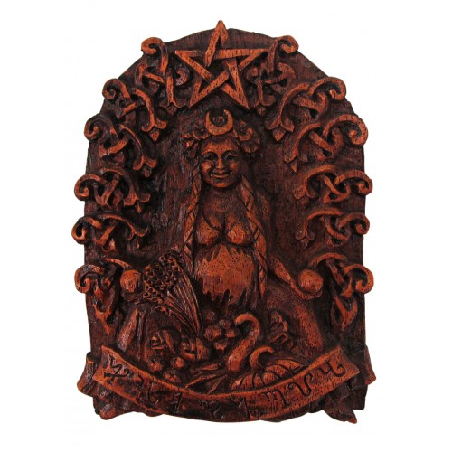 Habondia Statue Celtic Goddess Statuettes and Plaques Celtic Carved Altar Statue Pagan Goddess Gaelic Sculpture shops Wiccan Wicca Druid Witches