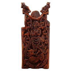 Loki, Norse Trickster God Seated Statue