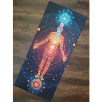 Distance Healing Mat with Chakras