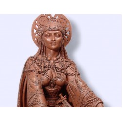 Cerridwen Cauldron 8.5 Inch Celtic Goddess Statue