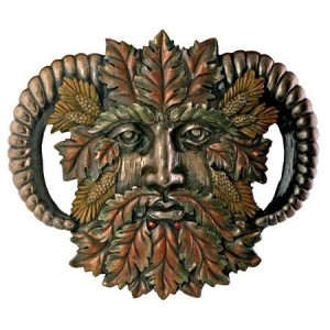 Greenman Fall Wall Plaque