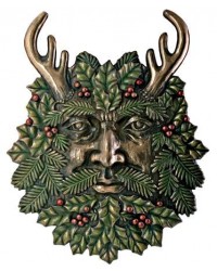 Greenman Fall Wall Plaque