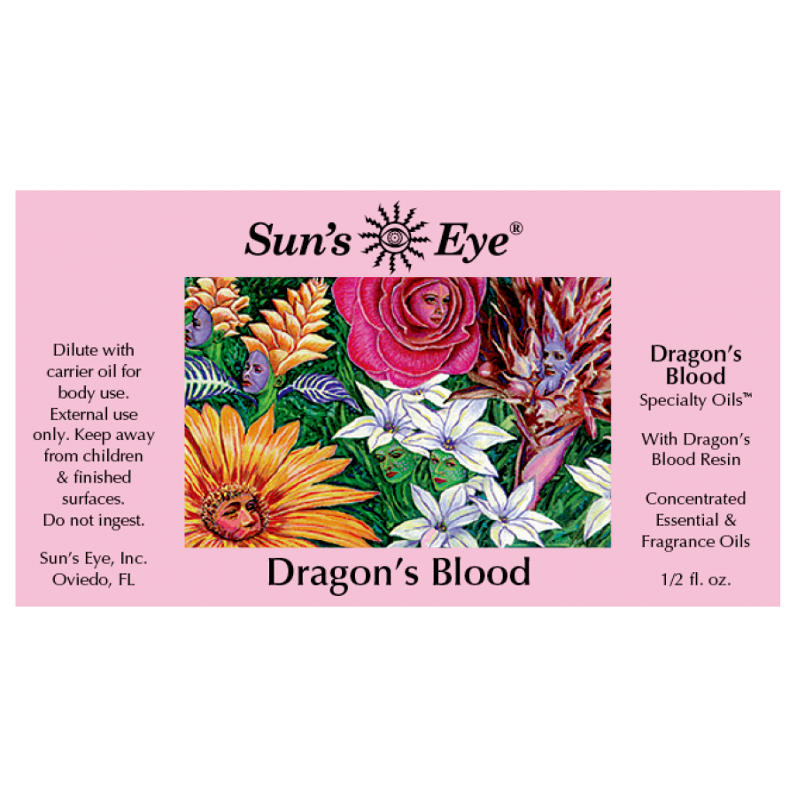 Dragons Blood Oil Blend Aromatherapy Spell Ritual Potions Protection