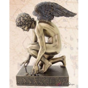 Cupid with Butterfly Chaudet Bronze Statue