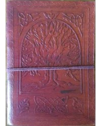 Tree of Life 7 Inch Leather Journal