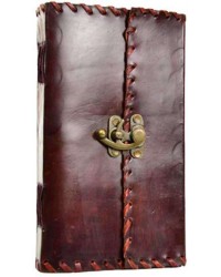 1842 Poetry Leather Blank Book - 9 Inches