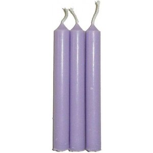 Lavender Mini Taper Spell Candles