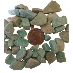 Amazonite Raw Stone for Communications and Luck