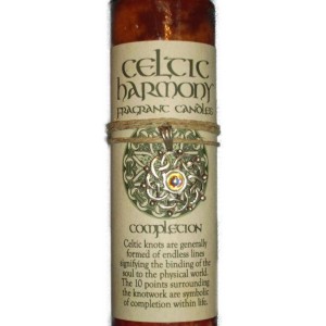 Celtic Harmony Completion Candle with Pendant