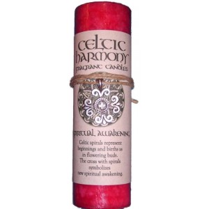 Celtic Harmony Spiritual Awakening Candle with Pendant