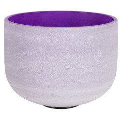 Crown Chakra 10" Violet Crystal Singing Bowl