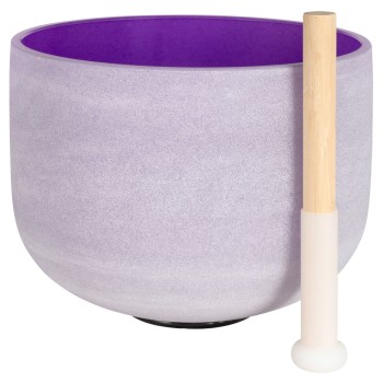 Crown Chakra 10" Violet Crystal Singing Bowl