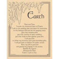 Element of Earth Parchment Poster