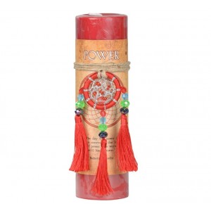 Power Dreamcatcher Pillar Candle