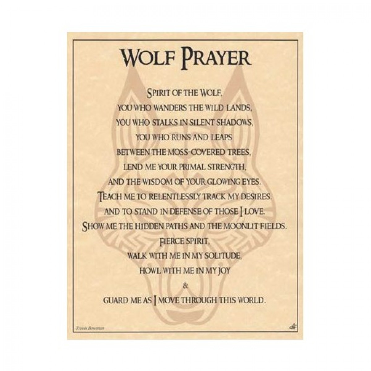 wolf howl spelling